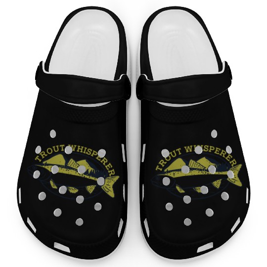 Trout Whisperer Boat Ice Fisherman Deep Sea Fly Clogs