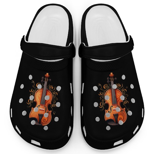 Violinist Violin Music Art Violin Player Clogs