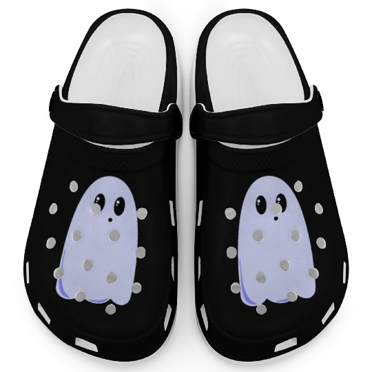 Halloween Costume Candy Ghost Clogs