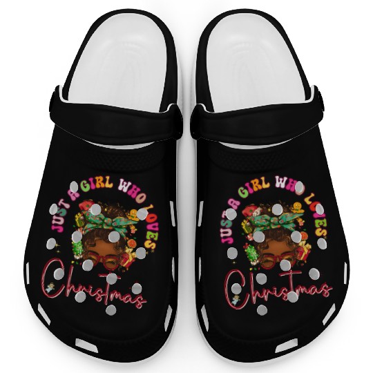 Cute Festive Christmas Holidays Gift for Women Clogs