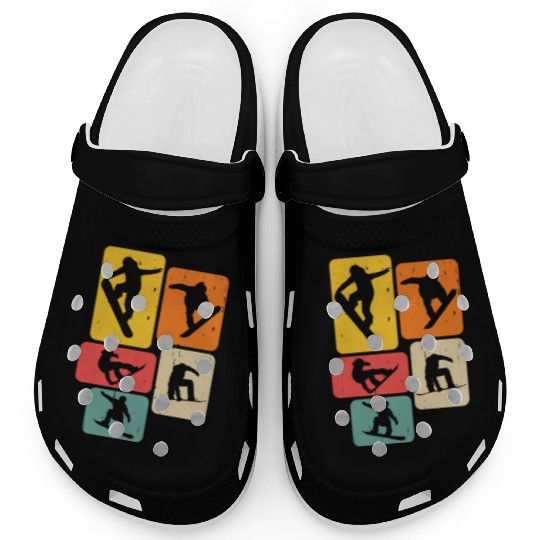 Snowboarding Gift For Snowboarders Clogs
