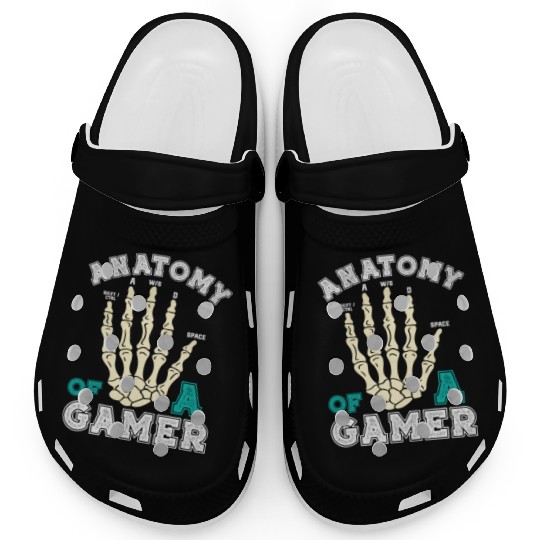 Anatomy of a Gamer Gaming Hand Video Game Clogs
