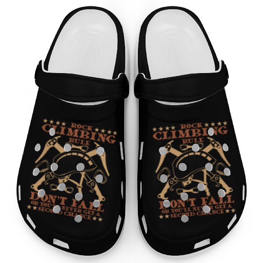 rock climbing rule don't fail Clogs