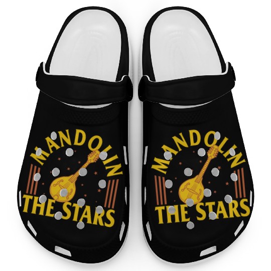 Mandolin Clogs, Mandolin The Stars Clogs, Gift For