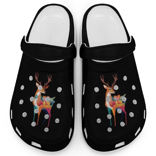 Deer Animal in Pocket Clogs