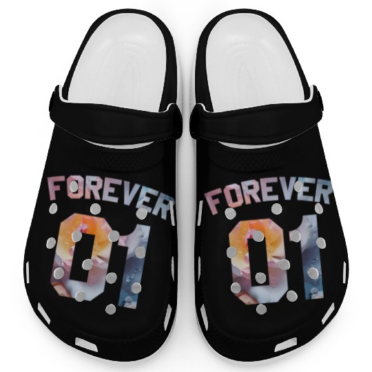 Flower Best Friends for 3 - FOREVER 01 Clogs