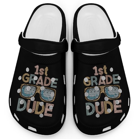 Kindergarten Teacher Funny Student 1st Graduation Clogs