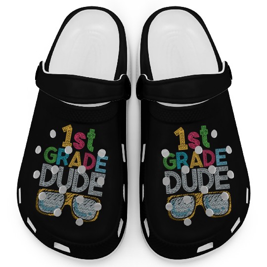 Kindergarten Teacher Funny Student 1st Graduation Clogs
