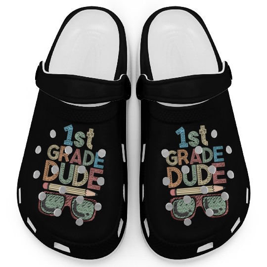 Kindergarten Teacher Funny Student 1st Graduation Clogs