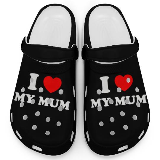 I love my mum Clogs