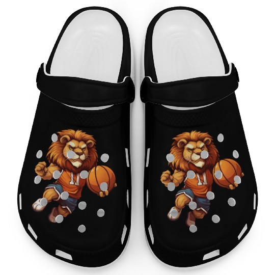 Basketball player lion Clogs