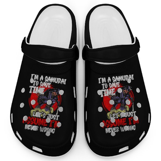 Fighter Martial Arts Fighter Katana Clogs