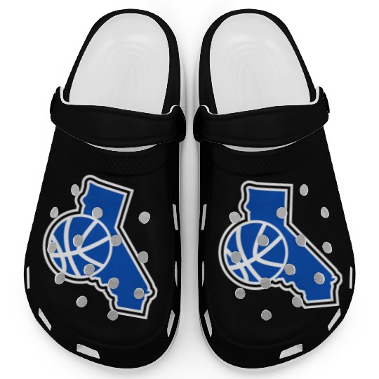 California Basketball Warriors Clogs