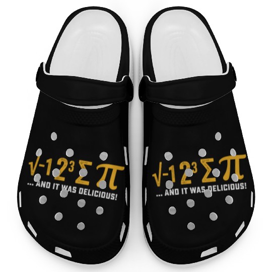 I Ate Some Pie And It Was Delicious Pi Day Math Clogs