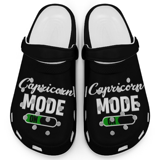 Capricorn Mode On Funny Horoscopes Astrophysics Clogs