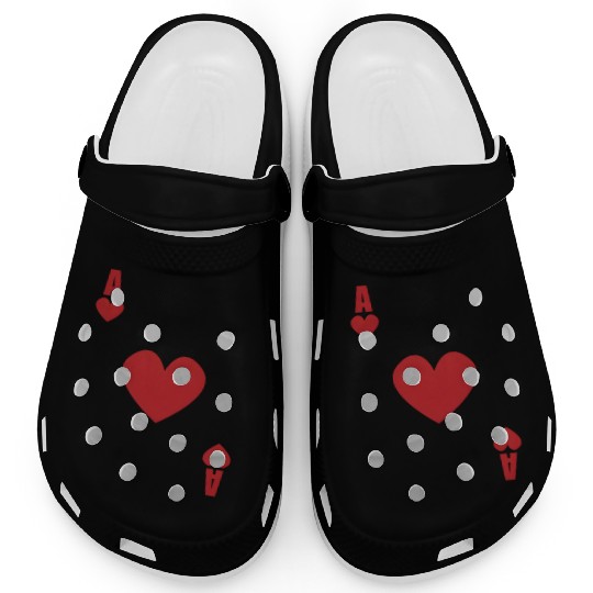 Ace Of He Poker Card Blackjack Texas Holdem Poker Clogs