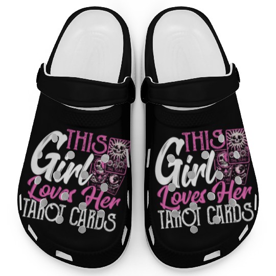This Girl Loves Her Tarot Cards Tarot Card Reading Clogs