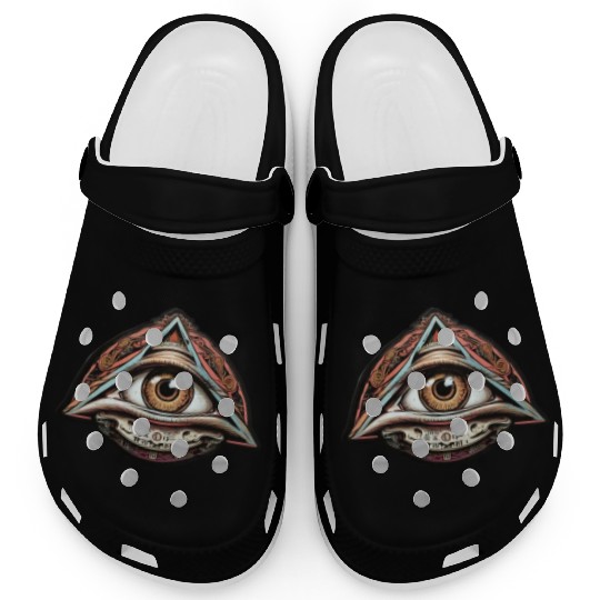 Illuminati world society symbol Clogs
