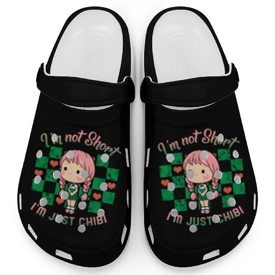 Anime Clogs, I'm Not Short I'm Just Chibi Clogs,