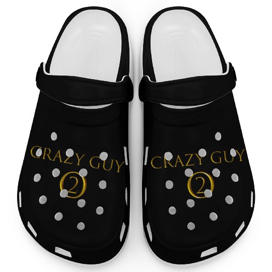 Best Friends for 3 - crazy guy 02 Clogs