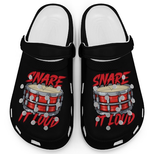 Snare Drum Musical Instrument Musician Drummer Clogs