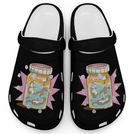 Joyful Otter Jar Clogs