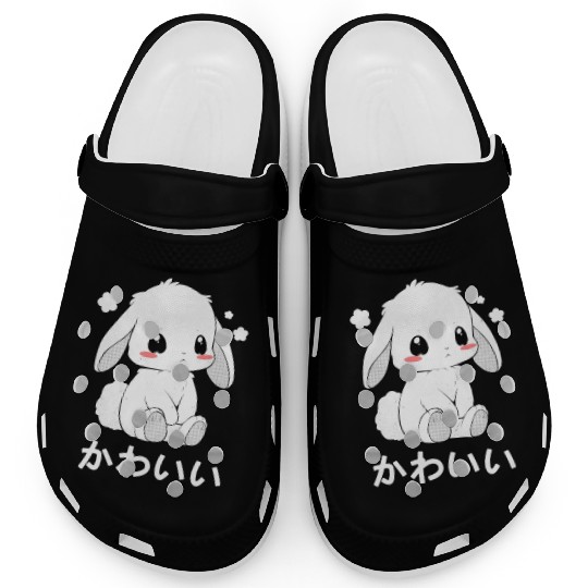 Kawaii Bunny Chibi Animal Japanese Cutesy Style Ae Clogs