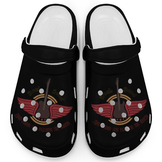 Violin player voilinist gift play violin Clogs