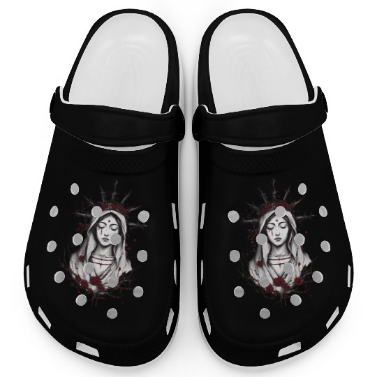 Mary The Blessed Virgin Clogs