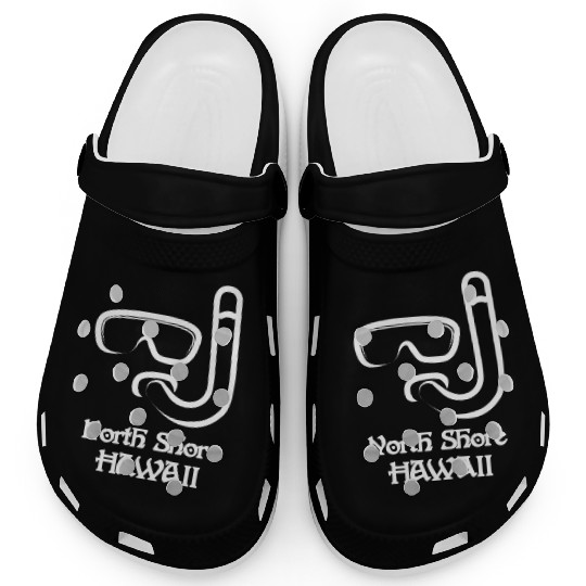 North Shore Hawaii Snorkel Souvenirs Gifts Clogs