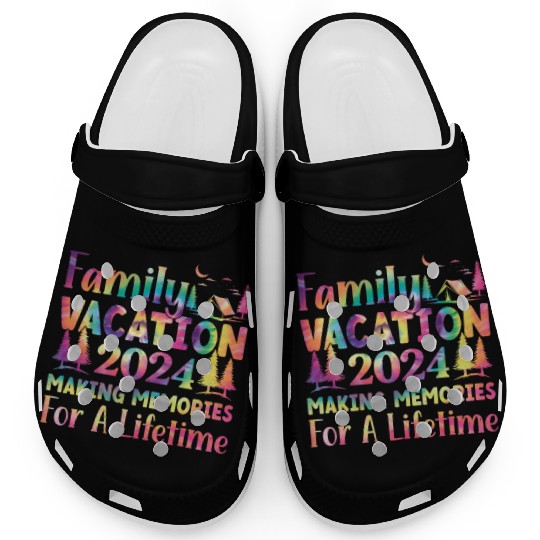 Summer Family Vacation Making Memories Clogs