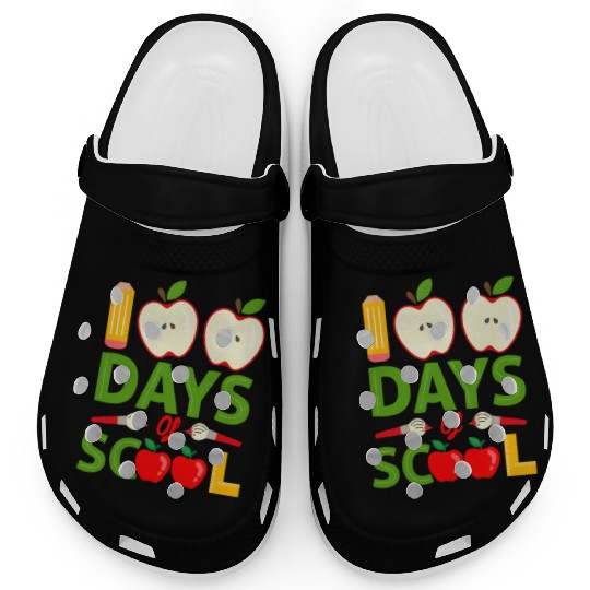100 days of school Clogs