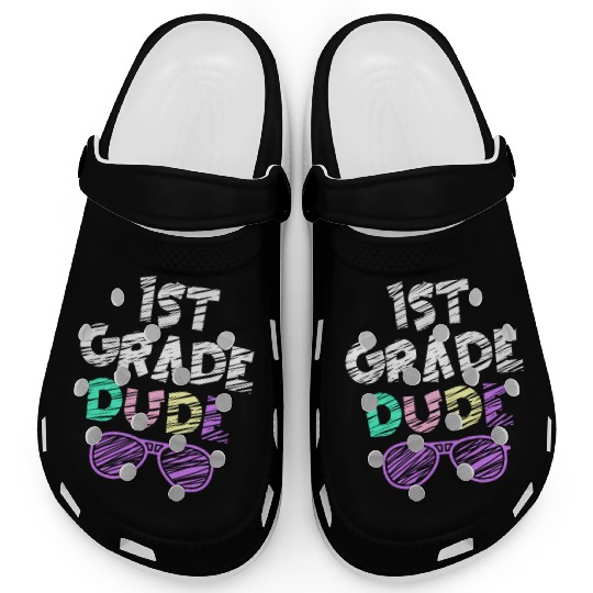 Kindergarten Teacher Funny Student 1st Graduation Clogs