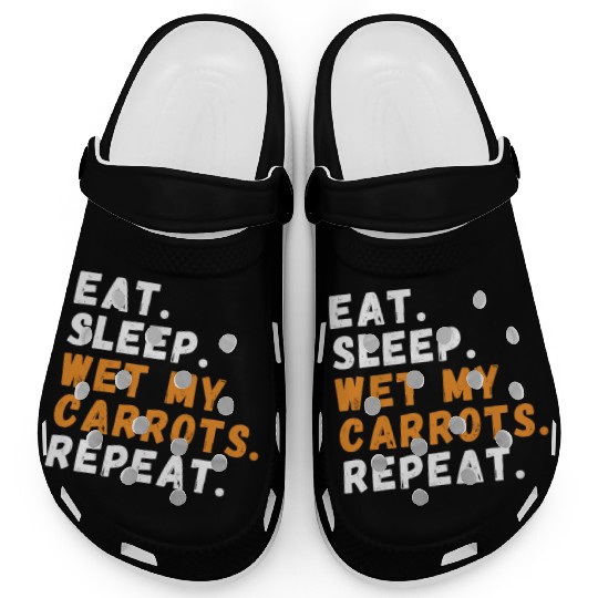 Funny Garden Humor Carrot Plant Garden Clogs