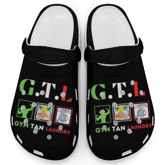 Design sans titre 6 Gym Tan Laundry GTL New Jersey Clogs