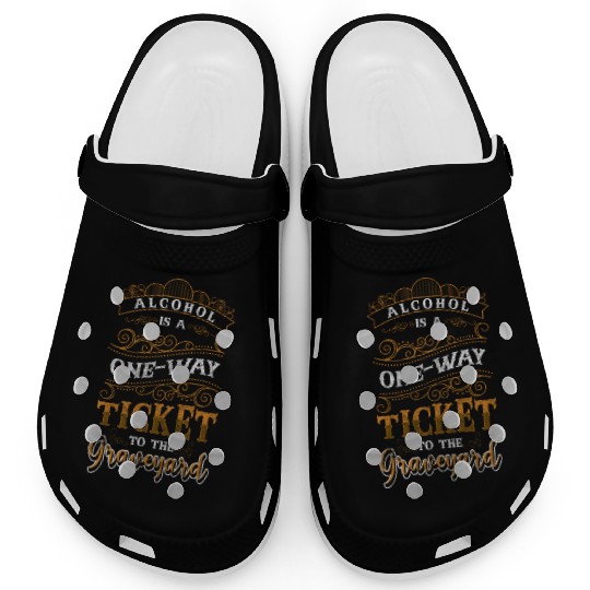 Beer Healthy Sanity New Start Clogs