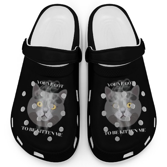 Surprise Funny Cat Clogs