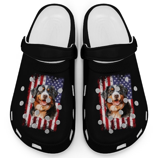 bernese mountain dog Clogs