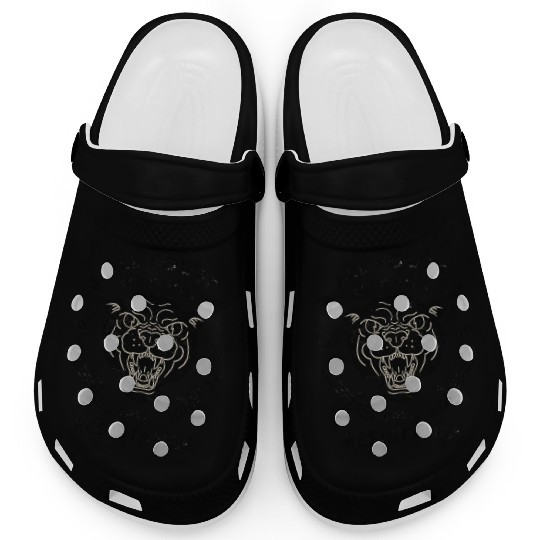 Black Panther All Power to the People Expect Clogs