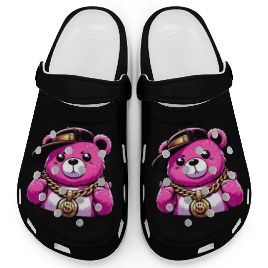 Hip-Hop Honeys: Bling Bear Edition Clogs