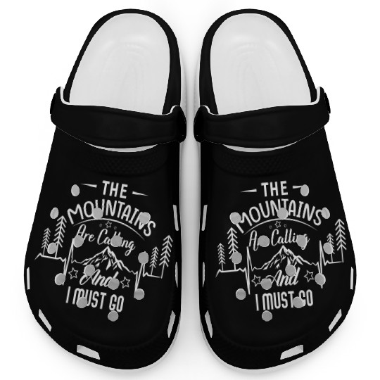 The Mountains are Calling | Hiking | Wanderlust Clogs