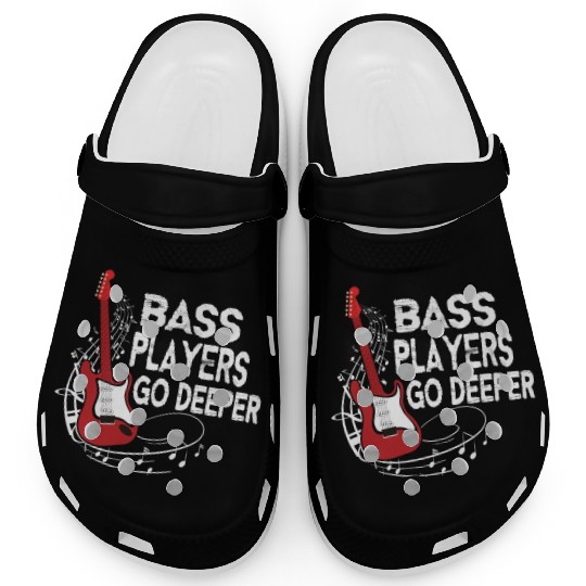 Funny Guitar Bass Players Bass Guitar Guitarist F Clogs