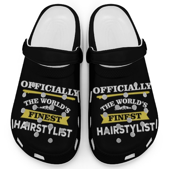 The World's Finest Hairstylist Clogs