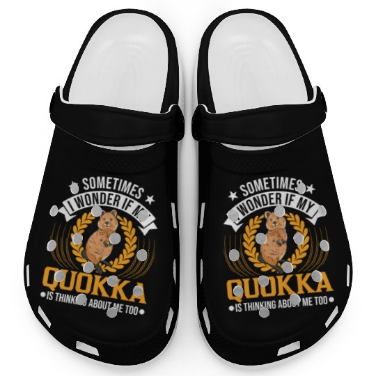 Quokka Gift Short-tailed Kangaroo Clogs
