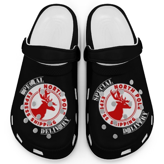 NORTH POLE SPECIAL DELIVERY Clogs