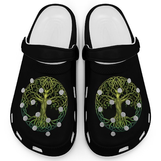St Patricks Day Celtic Knot Tree Irish Gaelic Clogs