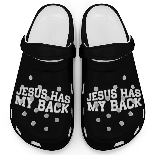 Jesus Has My Back 18 Clogs