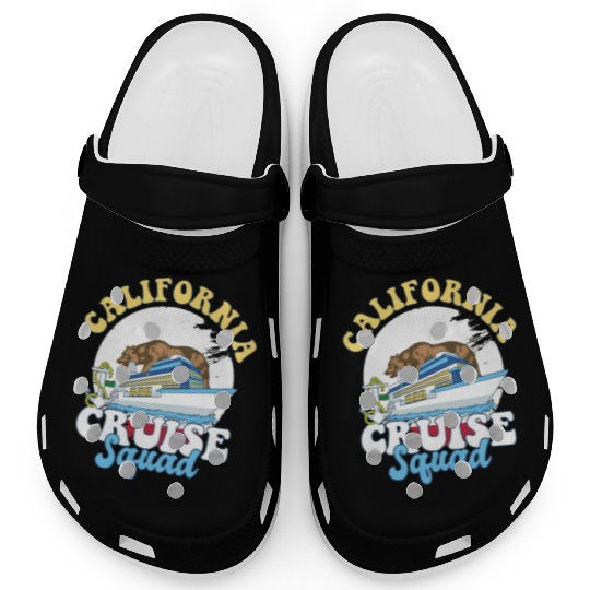 California Cruise Squad Family Vacation Trip Clogs