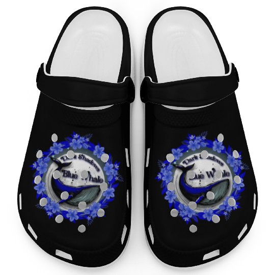Dark Shadows Blue Whale Clogs