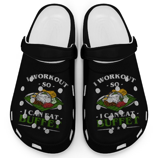 Buffet Delicious Hotel Glutton Clogs